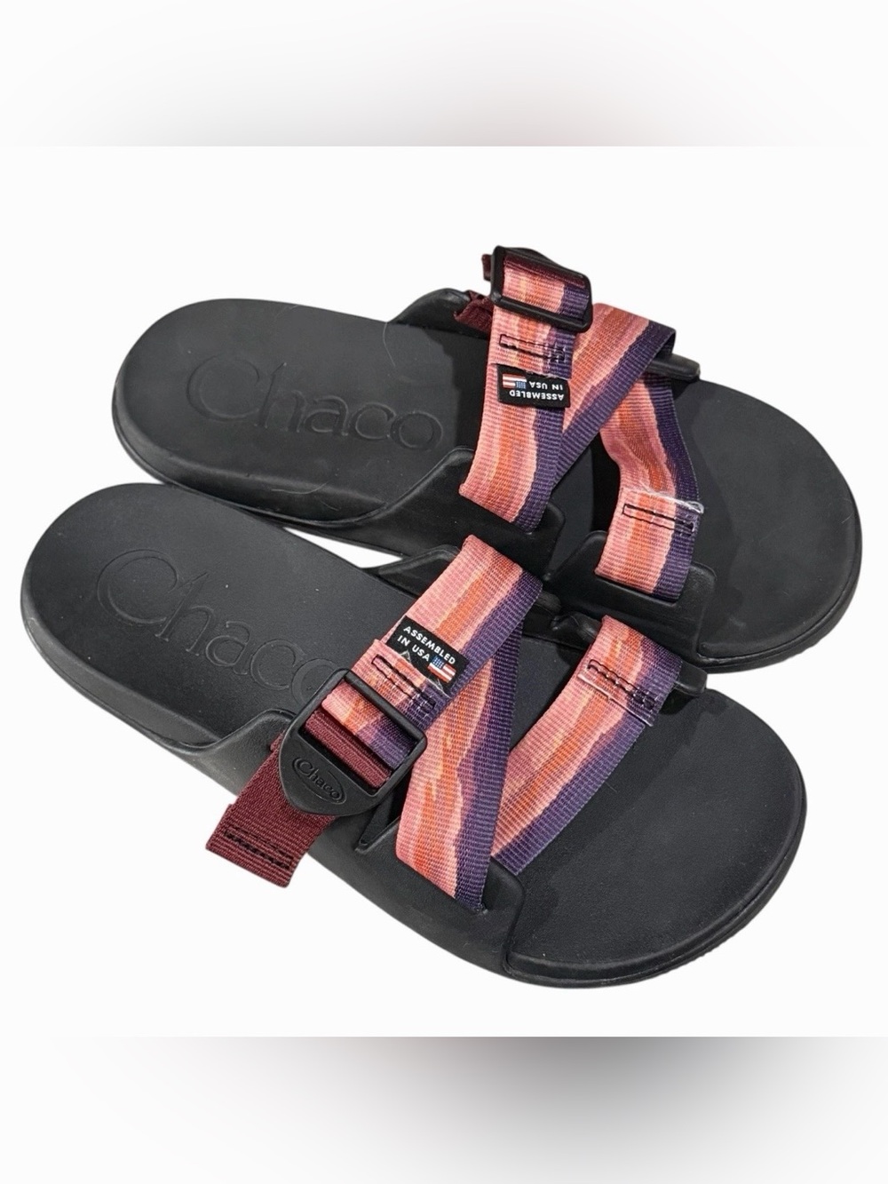 Chaco Thomas Rhett Chillos Strap Slip On Slide Sandals Women’s 7 S2